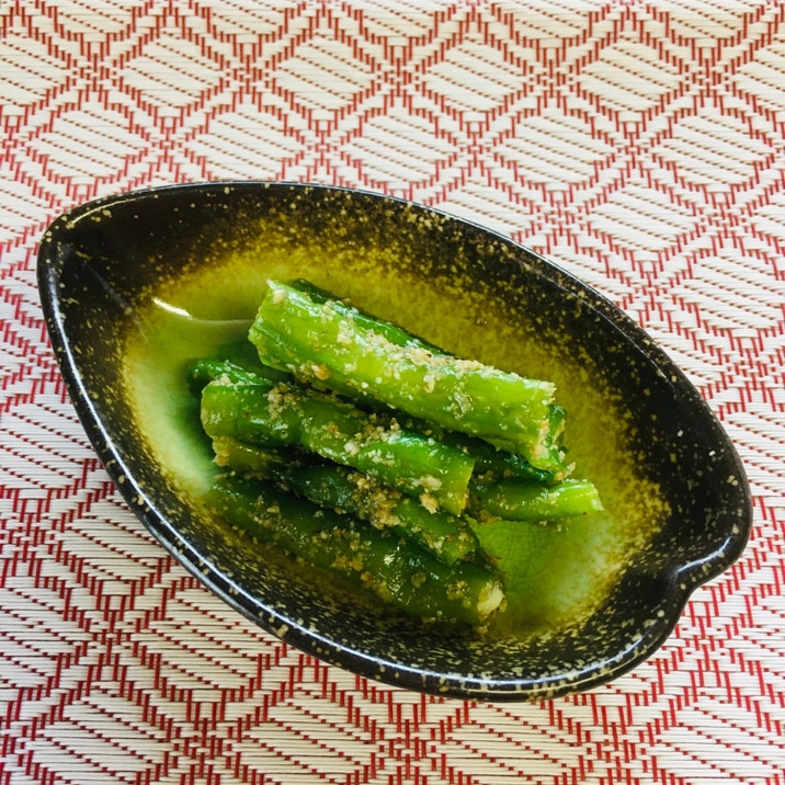 お盆の精進料理〜ささげの胡麻和え〜